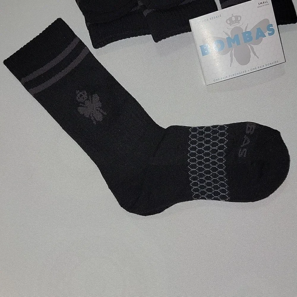 Bombas Calf Socks Women's Bee Better Together Lot of 5 Pair Size Small 4 to 7.5